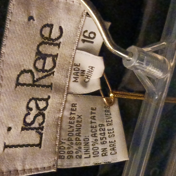 NWT Black 2pc skirt set with sequins and rhinestones - Picture 5 of 12